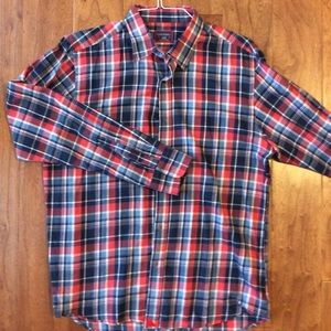 UnTuckit large slim fit flannel